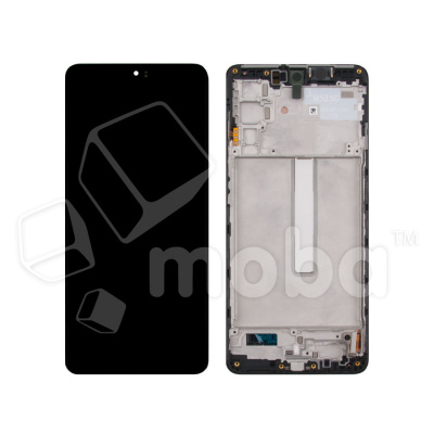 Дисплей для Samsung Galaxy M52 5G (M526B) модуль с рамкой Черный - OR (SP)