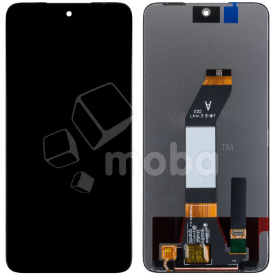 Дисплей для Xiaomi Redmi 10 (21061119DG) в сборе с тачскрином Черный - OR