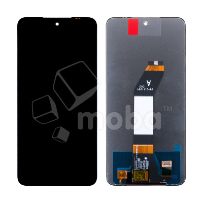 Дисплей для Xiaomi Redmi 10 2022 (22011119UY) в сборе с тачскрином Черный - Оптима