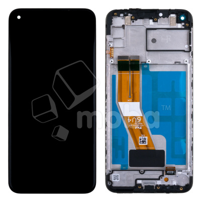 Дисплей для Samsung Galaxy M11 (M115F) модуль с рамкой Черный - OR (SP)