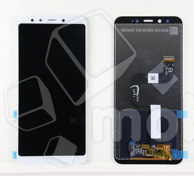 Дисплей для Xiaomi Mi 6X/A2 в сборе с тачскрином Белый - Оптима