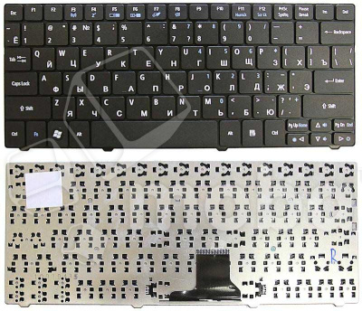 Клавиатура для ноутбука Acer Aspire 1830T 1825 1810T Acer Aspire One 721 722 черная